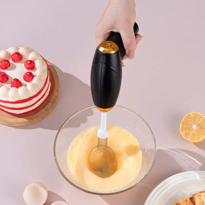 Handheld Electric Egg Beater 3-Speed Dual Stick Charger Kitchen