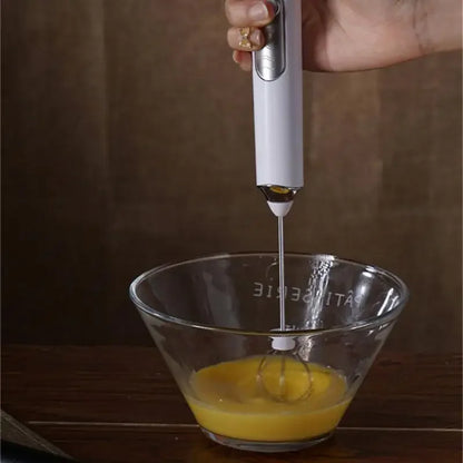 High Quality Wireless Electric Milk Frother Whisk Egg Beater