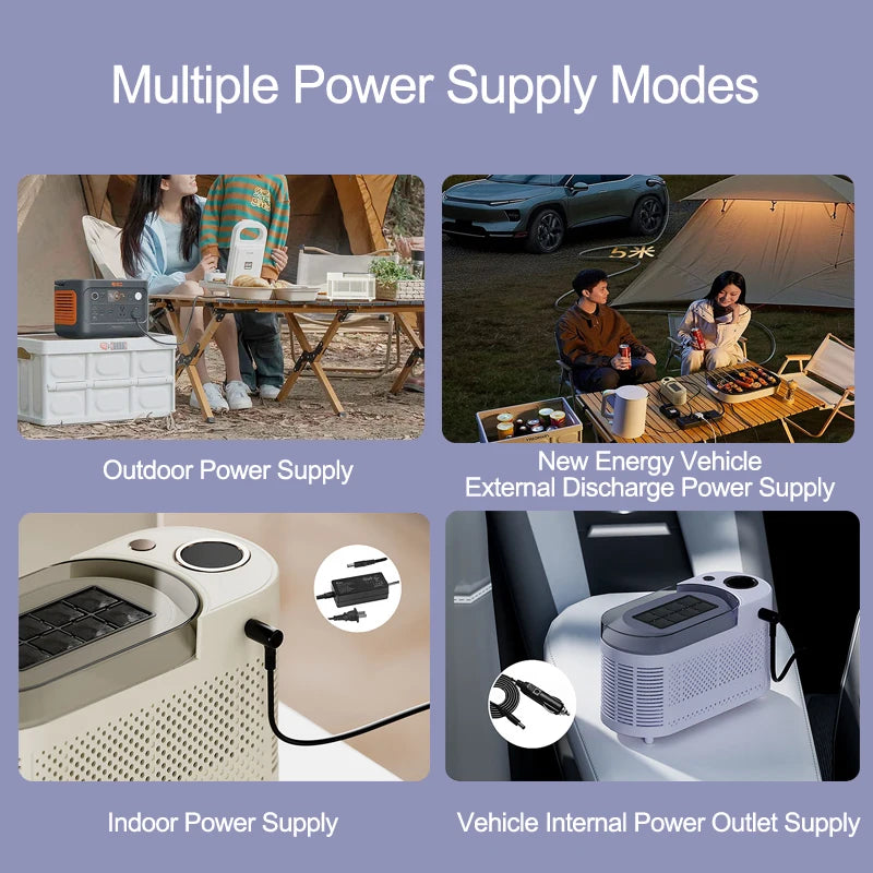 Camping 12V Car Cube Ice Automatic Ice Making Box Ice Machine