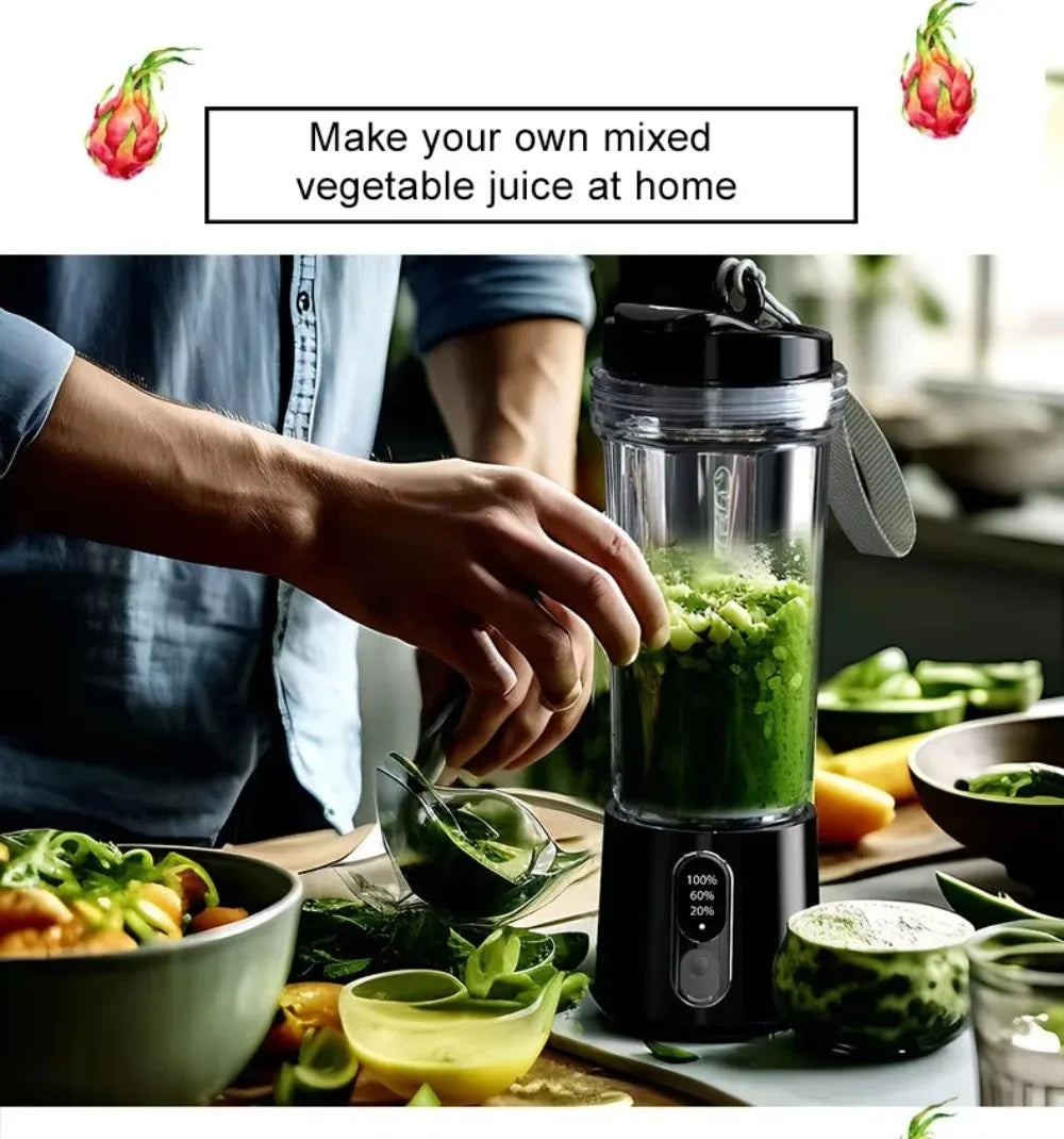300W Powerful Juicer USB Battery Multi-use Juice Cup