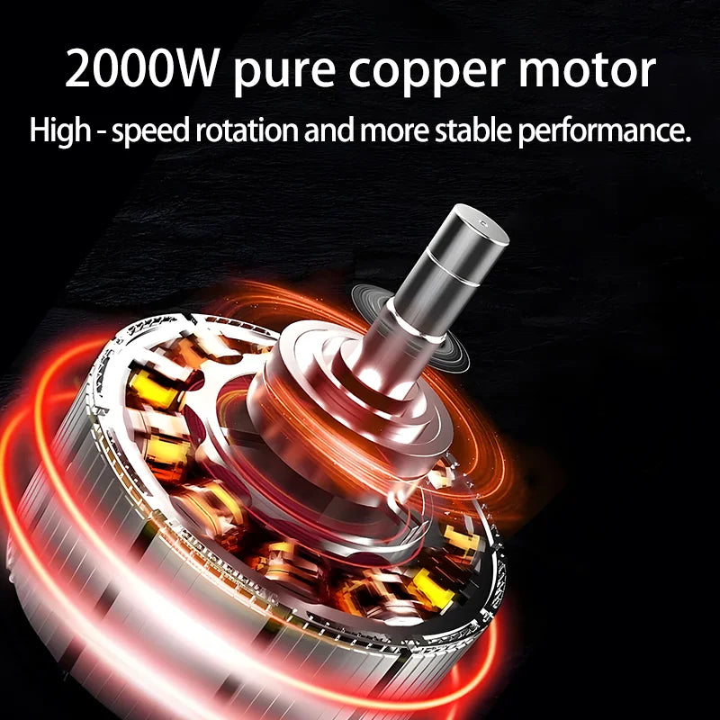 SUNATUR 8L Stand Mixer 2000W,Stainless Steel Bowl