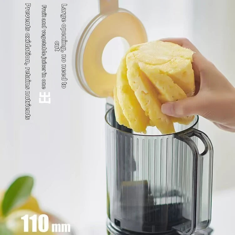 Large-Caliber Juicer Automatic Juicer Low-Speed Slag Juice