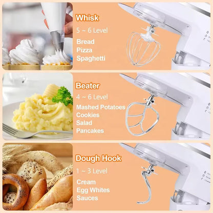 6L High Quality Multi-function Chef Dough Machine