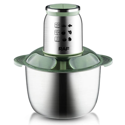 5L Electric Meat Grinder Stainless Steel Chopper Meat Mincer
