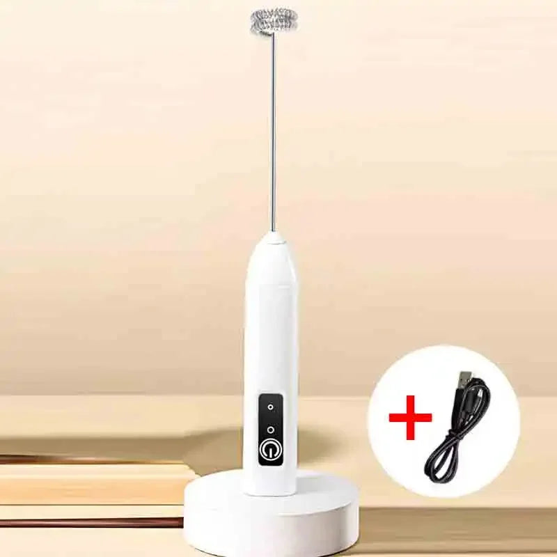 Gbbma Electric Milk Frother Handheld Egg Beater