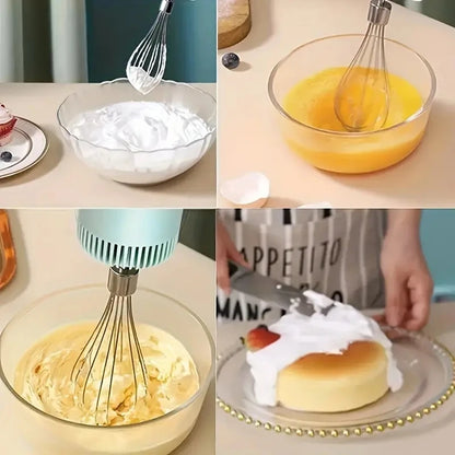 1pc Egg Beater Automatic Cake Baking, USB Rechargeable