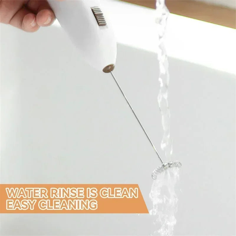 Mini Electric Whisk Foamer Blender Wireless