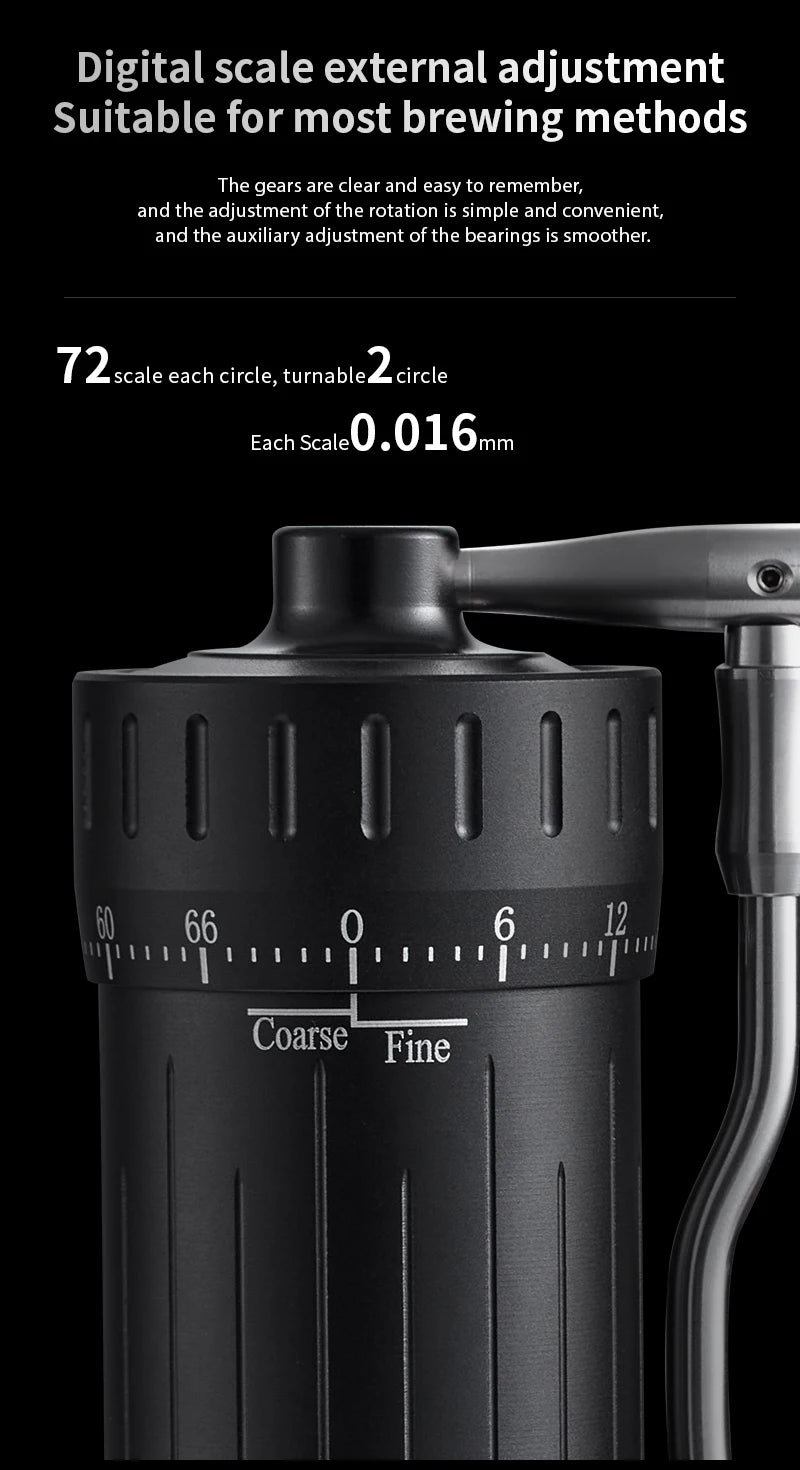 Manual Coffee Grinder Upgraded 48MM High Quality