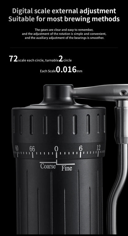 Manual Coffee Grinder Upgraded 48MM High Quality