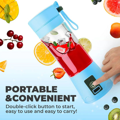 Portable Mini Electric Juicer USB Charging Fruit