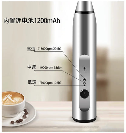 Handheld Electric Egg Beater, Milk Cream Coffee Blender