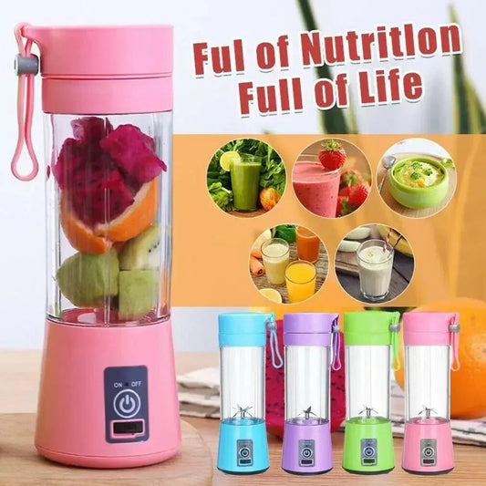 Portable Mini Electric Juicer USB Charging Smoothie Milkshake