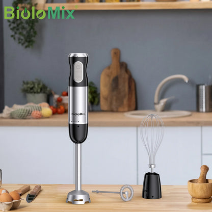 Stainless Steel 3-in-1 Immersion Hand Blende Whisk