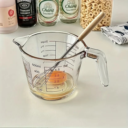 Whisk with Solid Wood Handle Kitchen