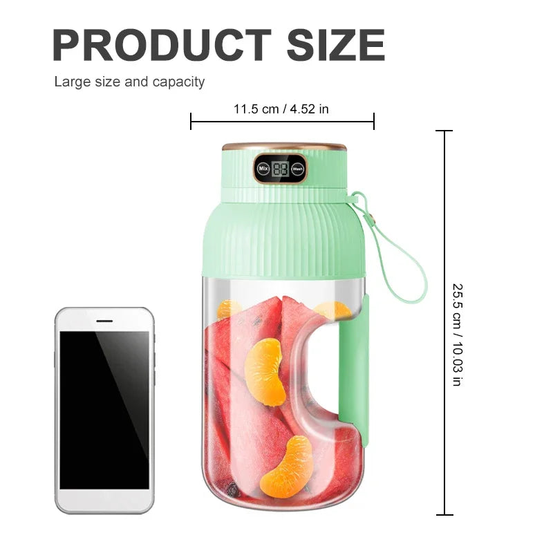 FirmHome Store1000ML Portable Juicer Blender Fruit Juicer