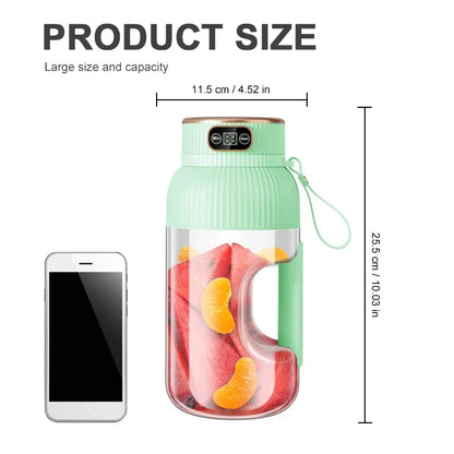 FirmHome Store1000ML Portable Juicer Blender Fruit Juicer