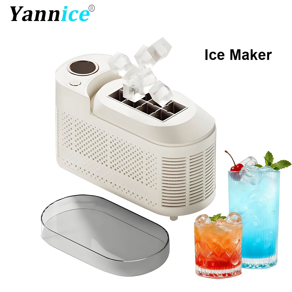 Machine 8 Ice Cubes Ready in 15 Mins For Home/Kitchen/Camping/