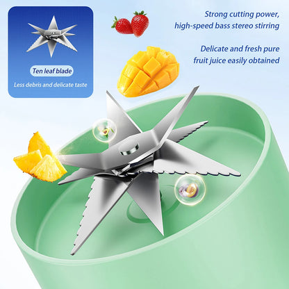 Fruit Juicer Cup Portable Electric Fruit Mixer Stirrng