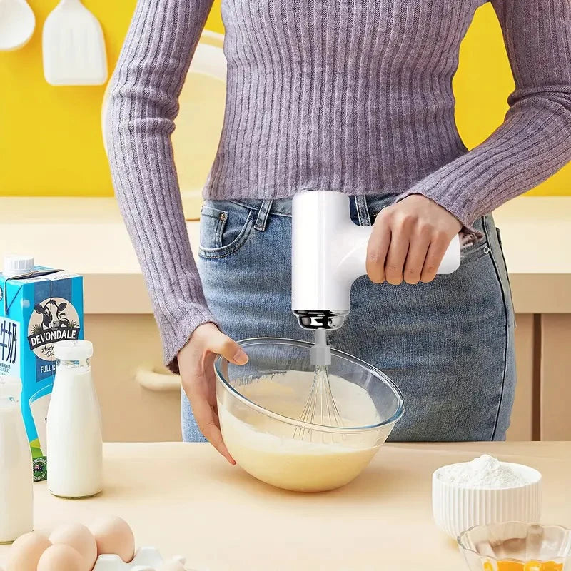 1 Portable Electric Mixer and Mixer