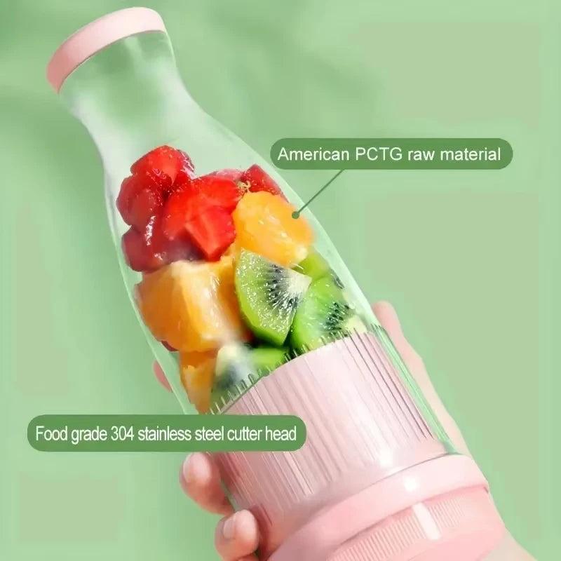 Electric Juicer Cup 6 Blades Blender Milkshake Machine