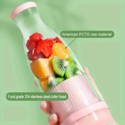 Electric Juicer Cup 6 Blades Blender Milkshake Machine