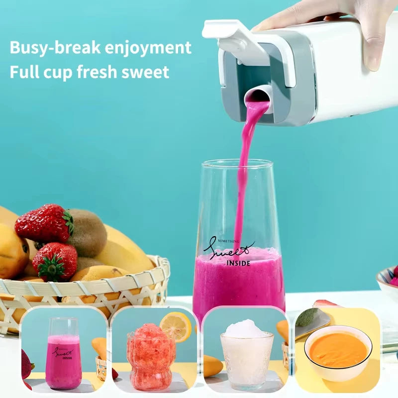 Electric Blender Rechargeable Portable Juicer