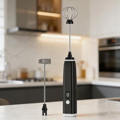 Cordless Handheld Milk Frother for Camping Coffee Frother