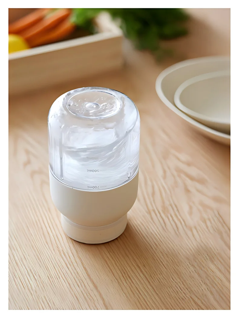Portable Digital Display Fruit Juicer Blender Ice Blender