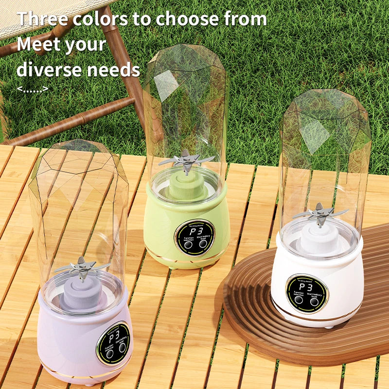 Portable juicer cup, 500ML Portable juicer, Multifunctional