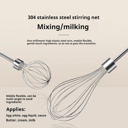 Automatic Wireless Rechargeable Whisk Household Multifunctional
