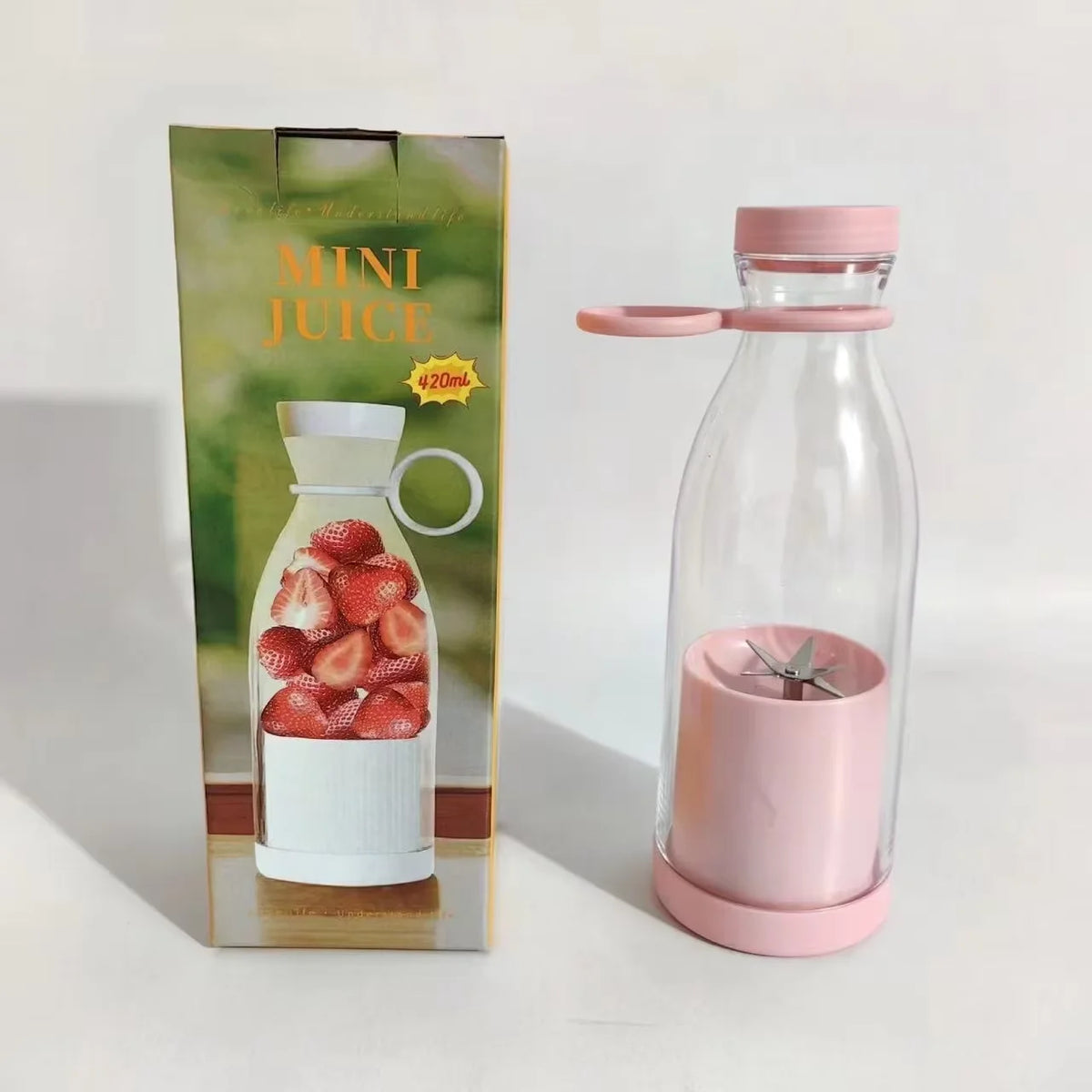 Blades Charging Juicer Cup Small Household Portable Juicer Blender