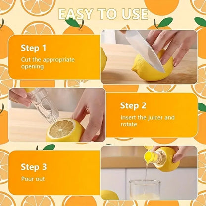 Portable Lemon Squeezer Lightweight ,Juices Reamer Washable