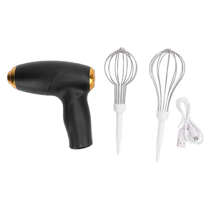 Handheld Electric Egg Beater 3-Speed Dual Stick Charger Kitchen