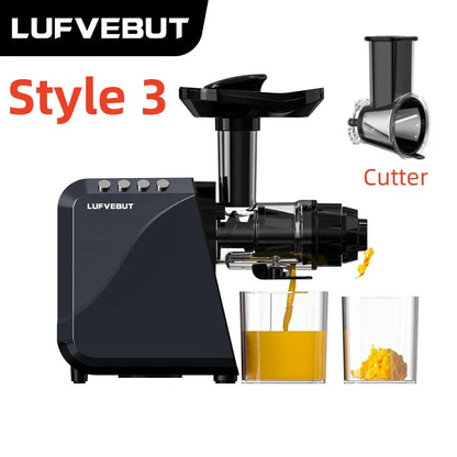 LUFVEBUT Slow Juicer Vegetables And Fruits Electric