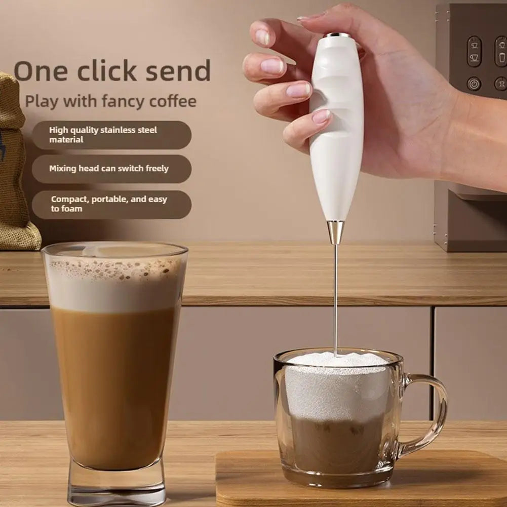 Mi Milk Frother Handheld Foam Maker For Latte Mini Whisk Coffee