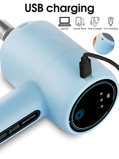 Electric Blenders Wireless Handheld 3-Speeds Electric Mixer Egg