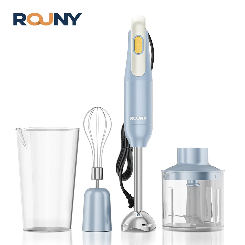 4-in-1 Handheld Stick Blender Set, Immersion Hand Blender