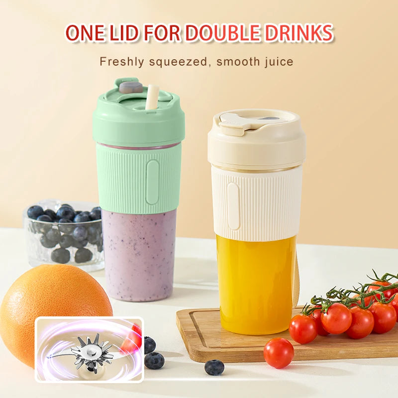 Portable Electric Juice Cup, Mini Personal Blender
