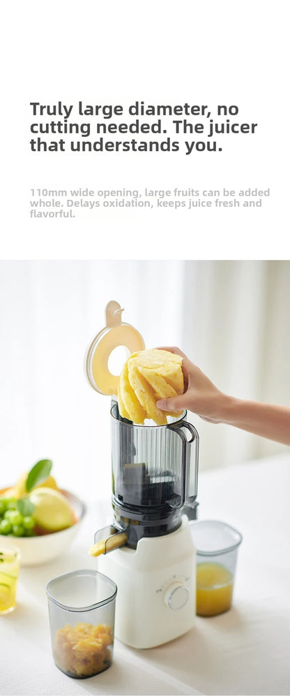 Large-Caliber Juicer Automatic Juicer Low-Speed Slag Juice