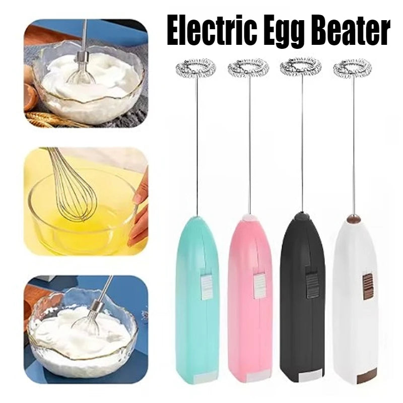 Mini Electric Whisk Foamer Blender Wireless