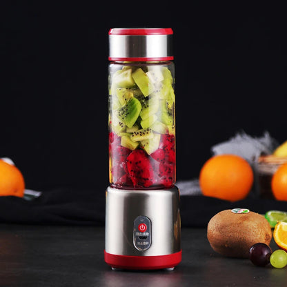USB Rechargeable Electric Mixer Fruit Orange Milkshake Juice Maker Machine