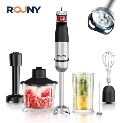 Electric Hand Held Stick Blender 6-in-1 Multi-Purpose Immersion