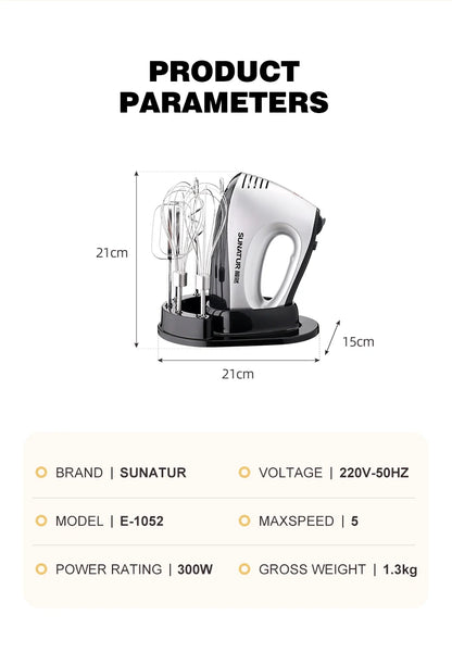 3 in 1 Mixer Kitchen Appliances Machine Mixer for Baking