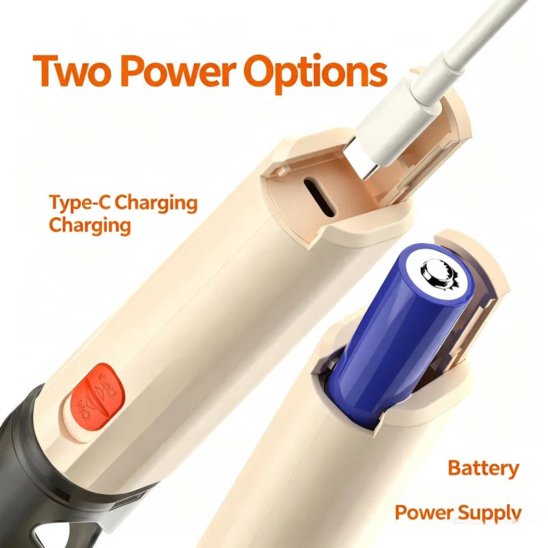 New USB Rechargeable Electric Milk Frother Coffee Foam