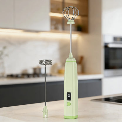 Cordless Handheld Milk Frother for Camping Coffee Frother