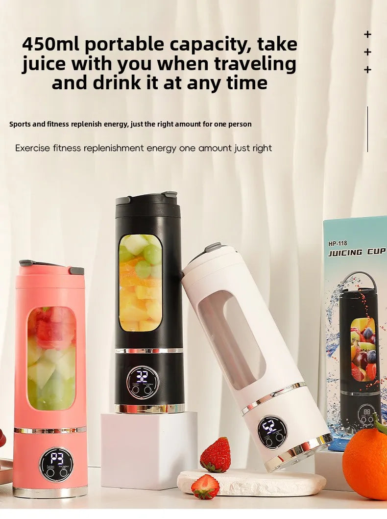 450ml Juicer Portable USB Charging mini Juicer