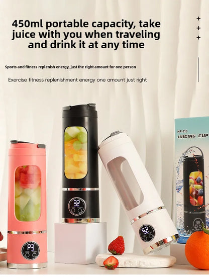 450ml Juicer Portable USB Charging mini Juicer