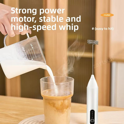 Handheld Electric Milk Coffee Mixer, Egg Beater,