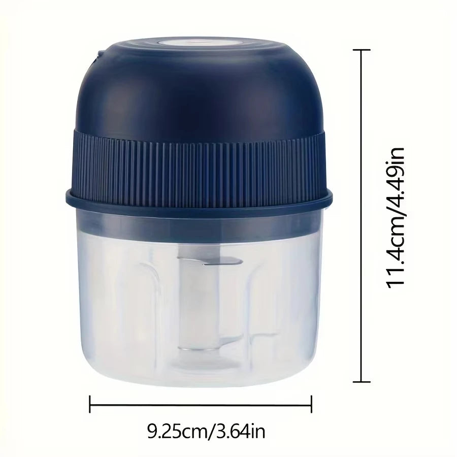 260ML Electric Meat Grinder, Rotary Garlic Grinder
