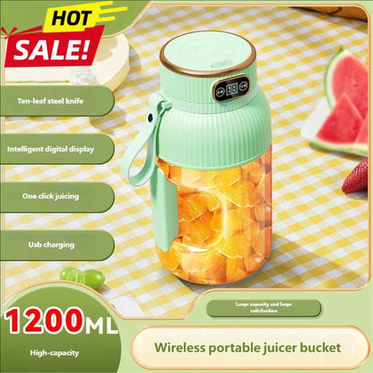 Fruit Juicer Cup Portable Electric Fruit Mixer Stirrng Cup
